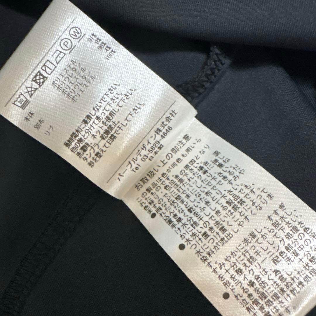 DECEMBERMAY ダブルカラー　モックネックシャツ　半袖　ゴルフウェア