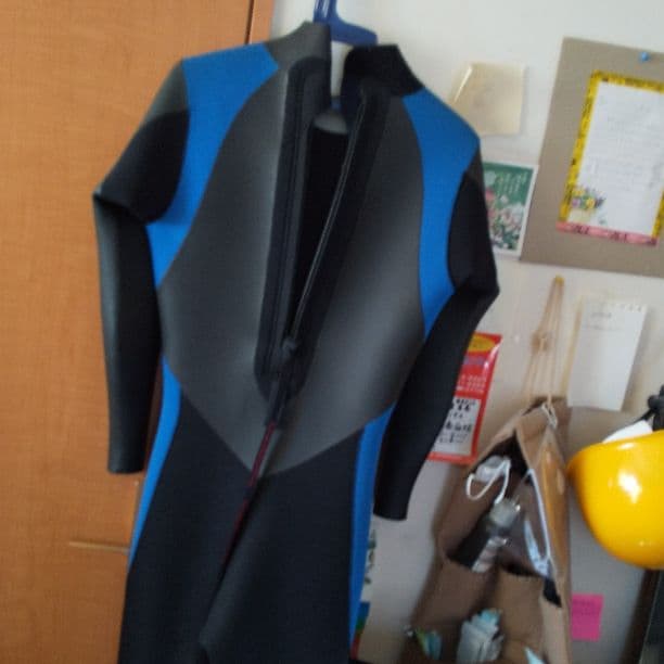 冬場用スウェットスーツ