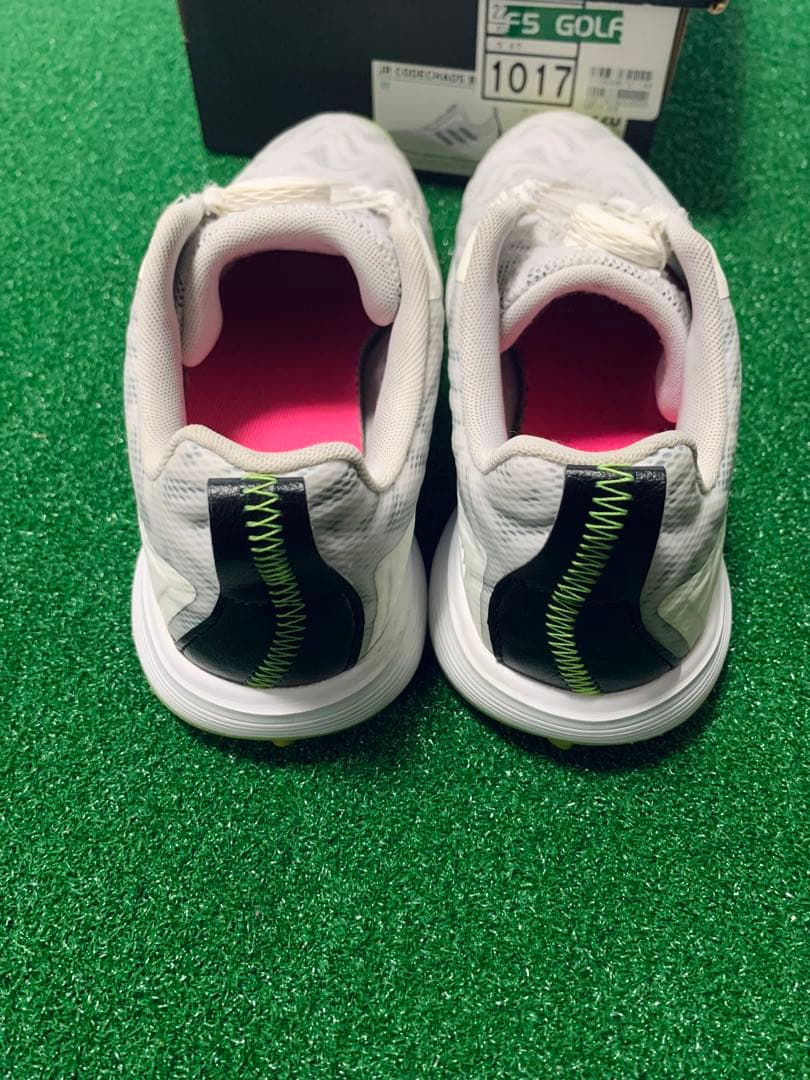 adidas コードカオス　ゴルフシューズ　22.0㎝　レディース　ジュニア
