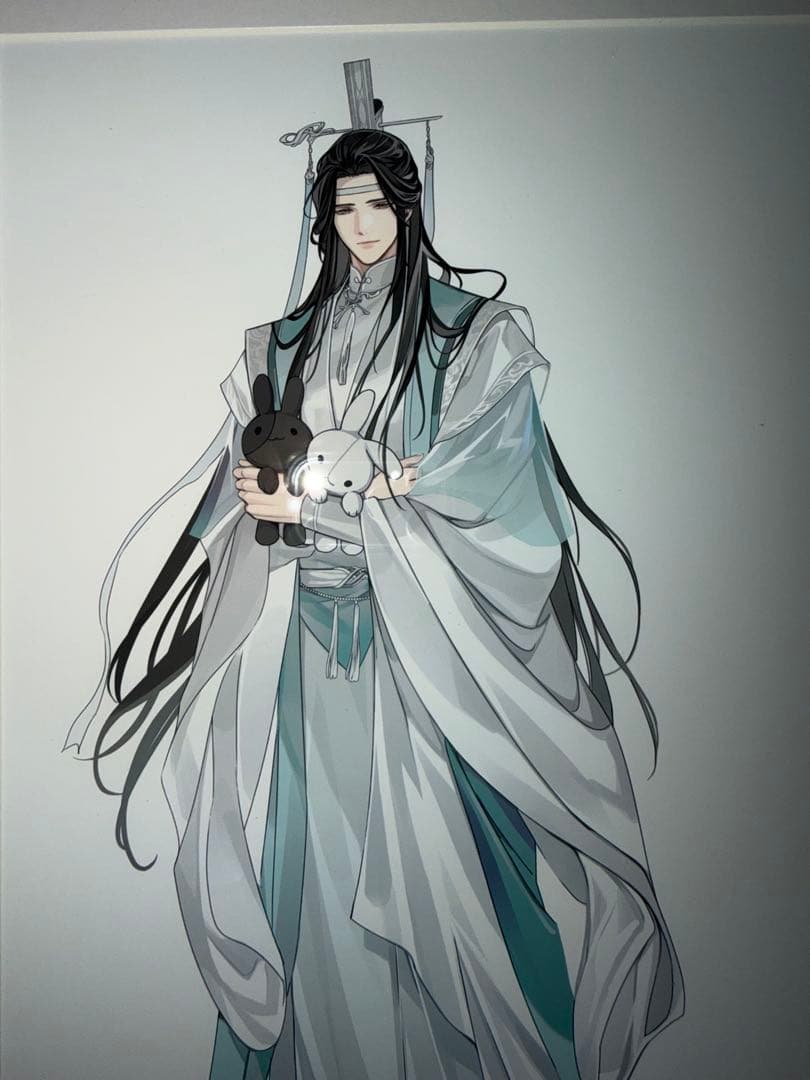 【未使用新品】　会場限定品　魔道祖師　五周年記念展　メモリアルアート　藍忘機
