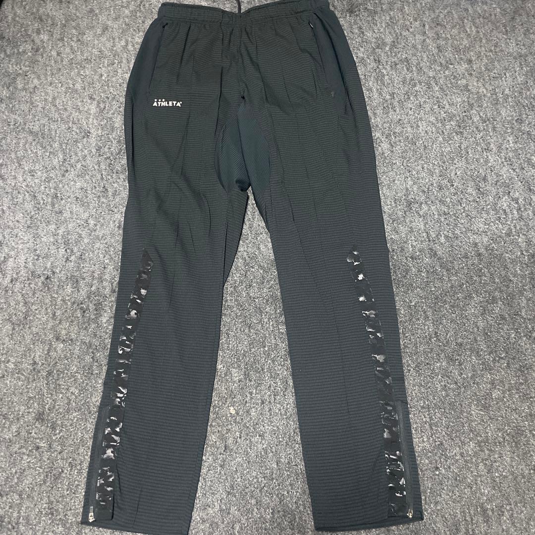 ATHLETA ジャージ上下セット ブラック　o-rei