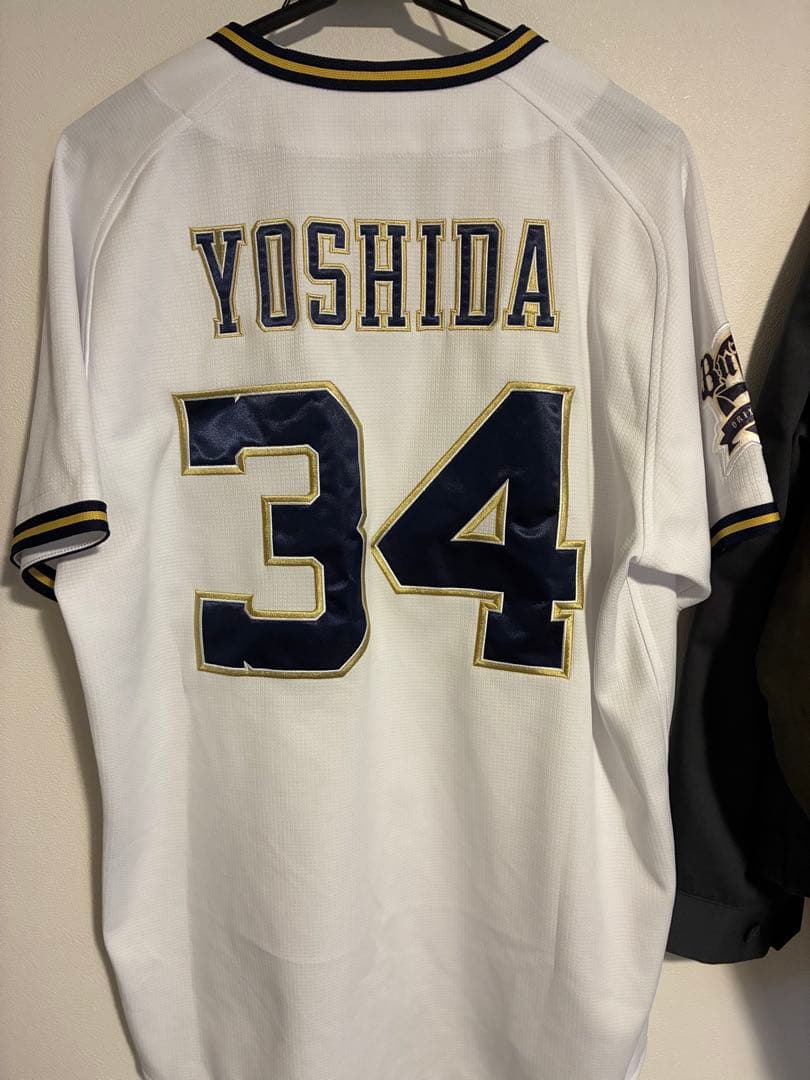 オリックス　吉田正尚選手　ユニフォーム34