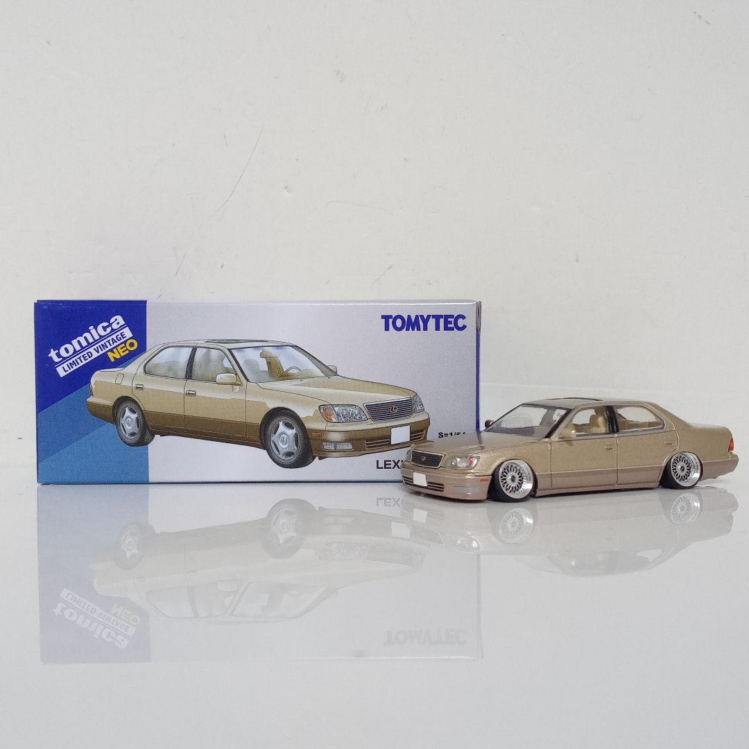 TLV LEXUS LS400 ベージュ 改　BBS SUPER RS