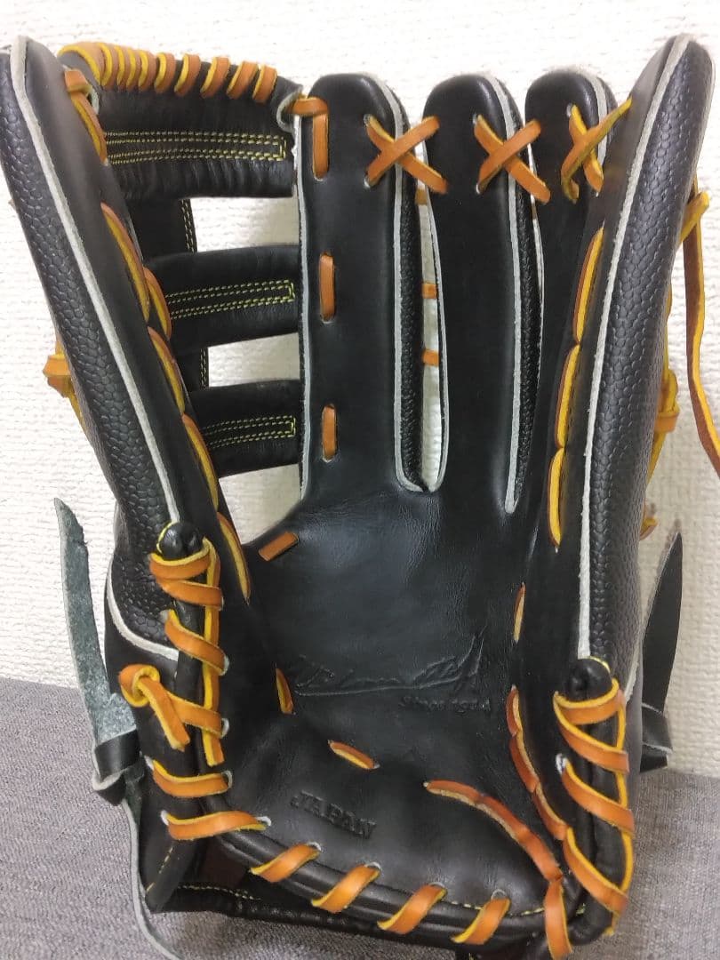 WilsonStaff軟式外野 DUAL 青木モデル 75型　コユニ型付け