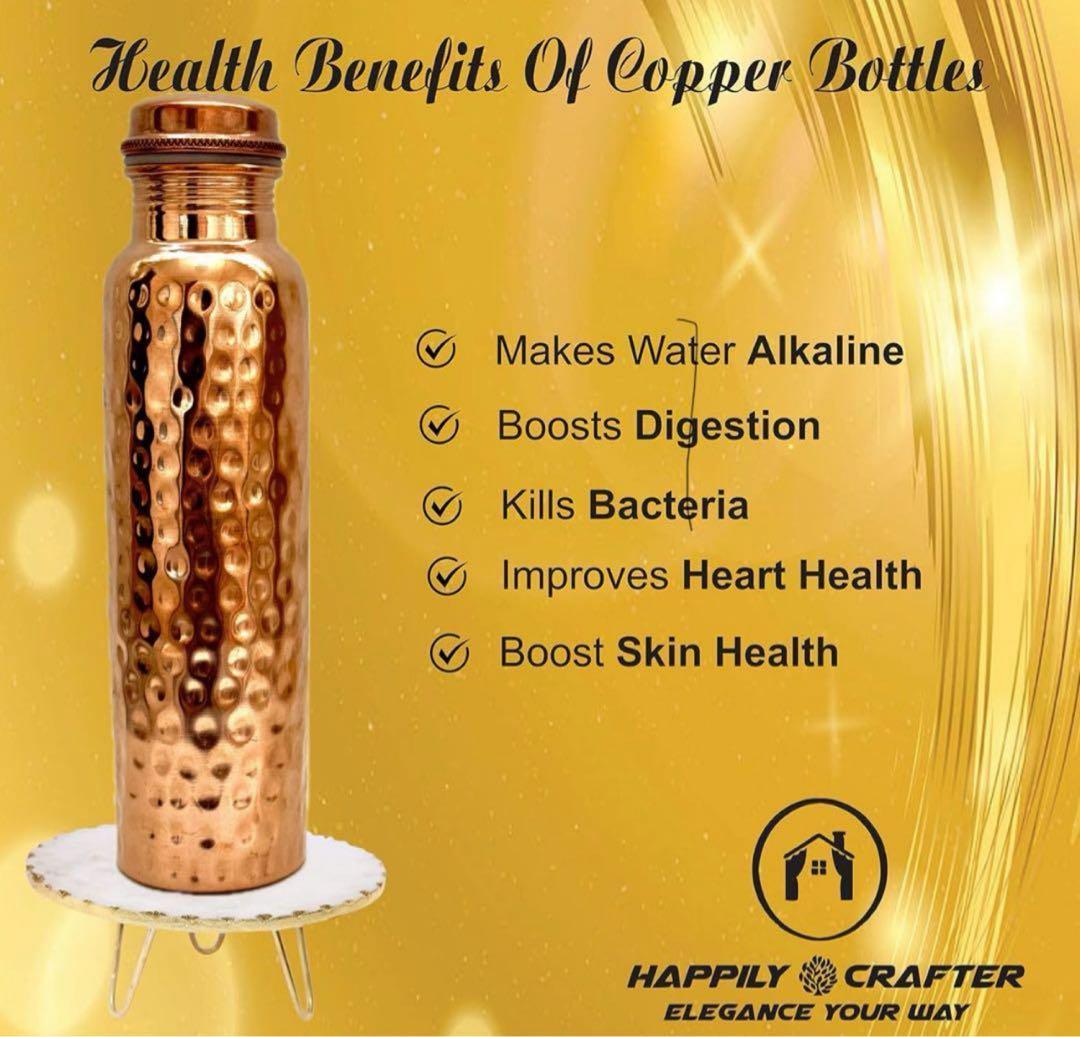 銅製水筒 1000ml 100%Copper Bottle