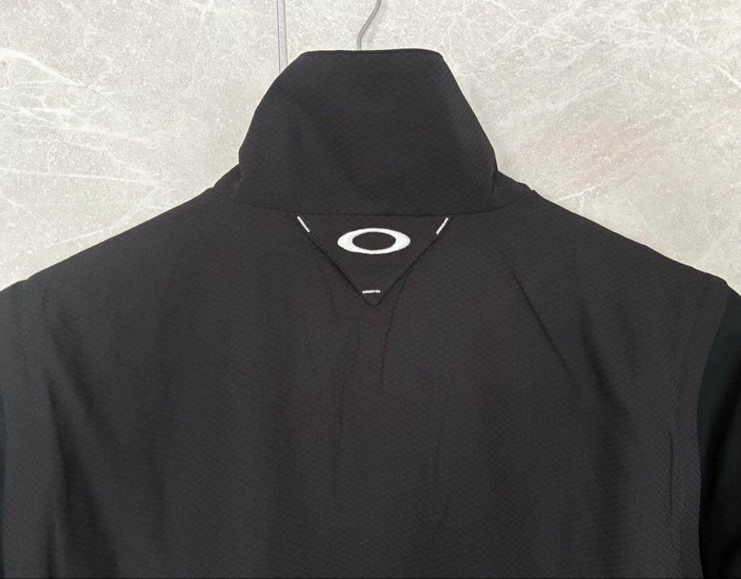 美品 OAKLEY GOLF オークリーゴルフ2WAYブルゾン ブラック M
