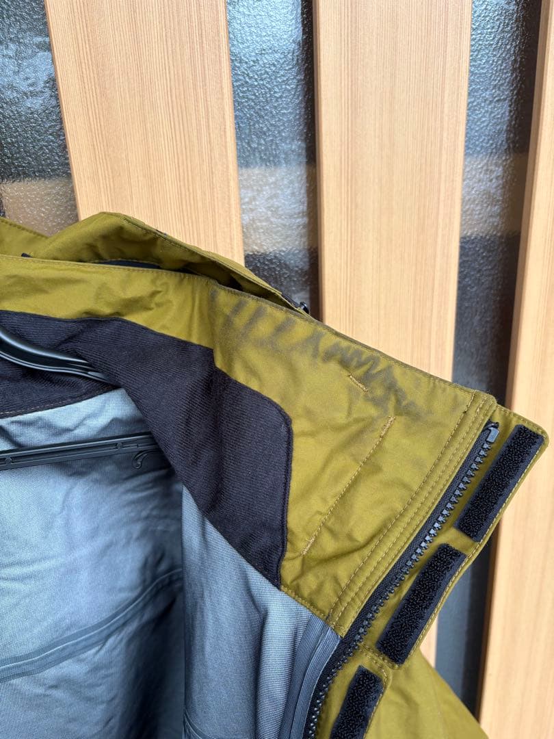 スノーボード GREEN CLOTHING HEAVY JACKET Lsize Khaki