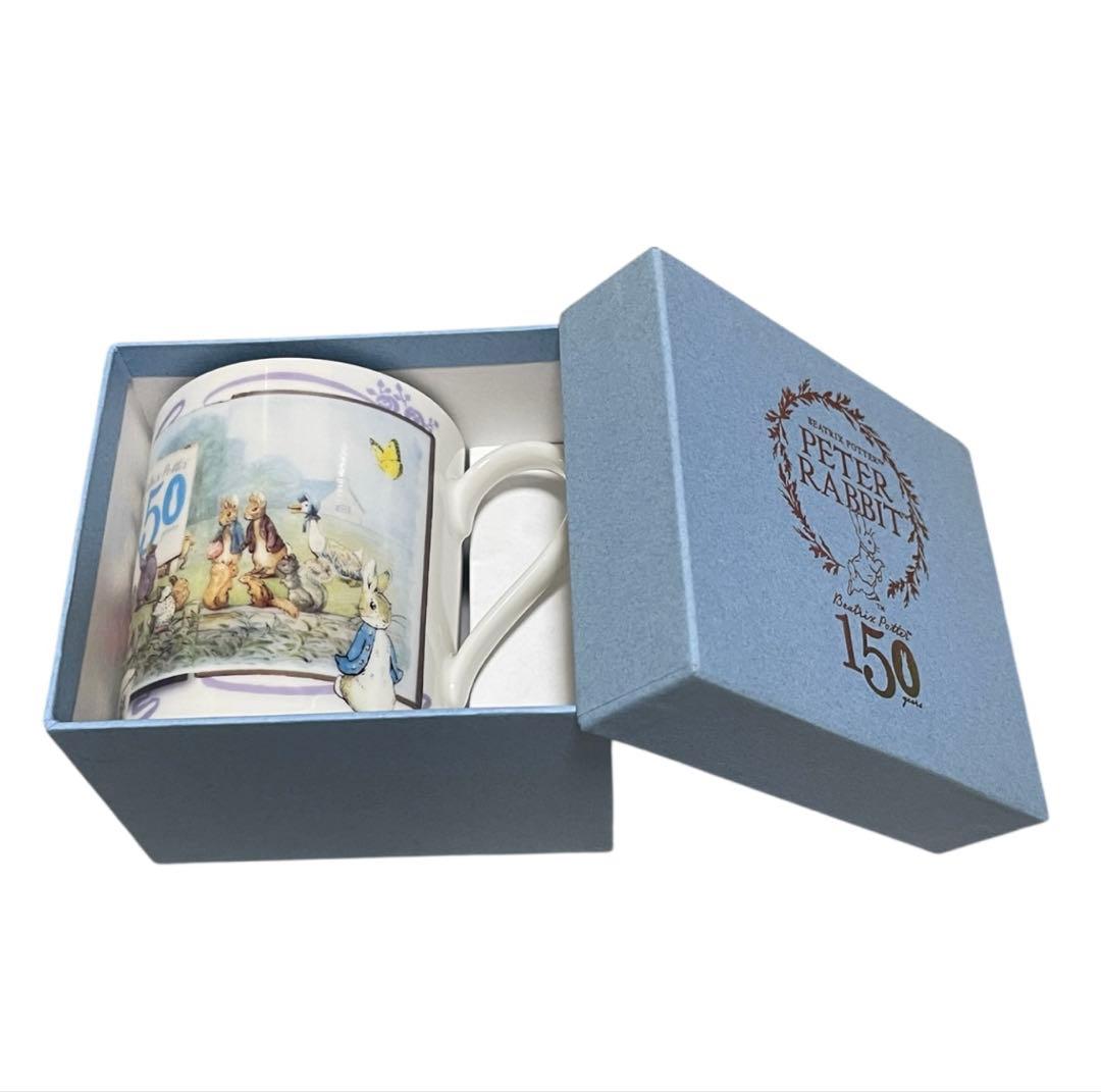 【未使用品】ピーターラビット 150周年 プレート＆マグカップ