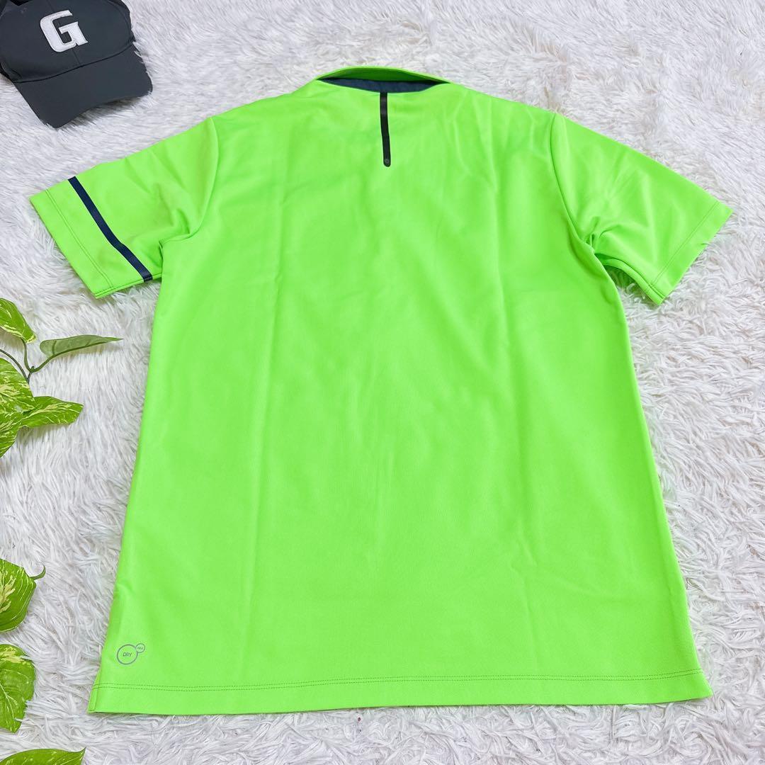 【プーマ】希少サイズ セット売り ポロシャツ グリーン イエロー 2XL メンズ
