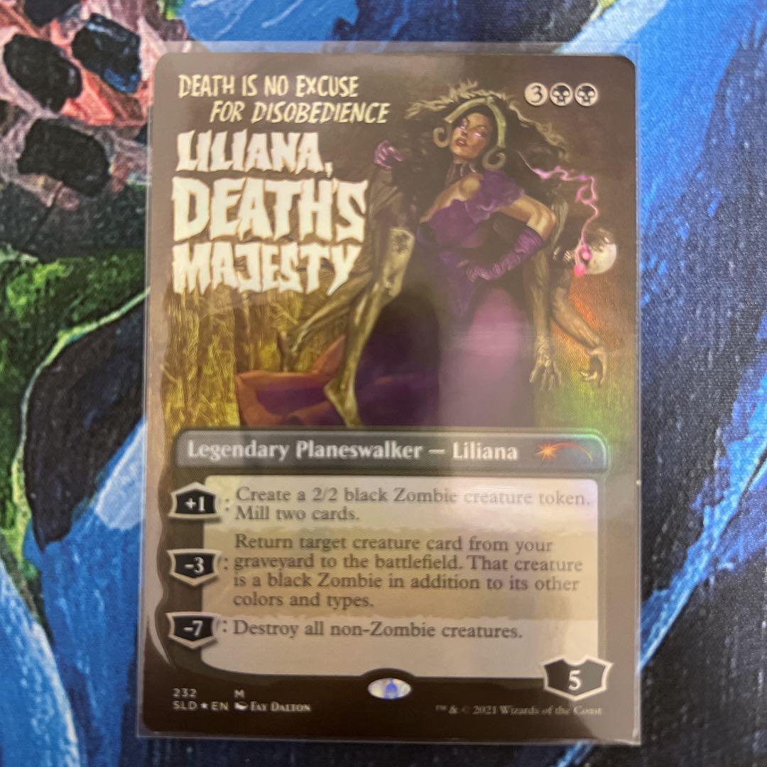 MTG　Secret Lair　死の権威、リリアナ　英語Foil　4枚