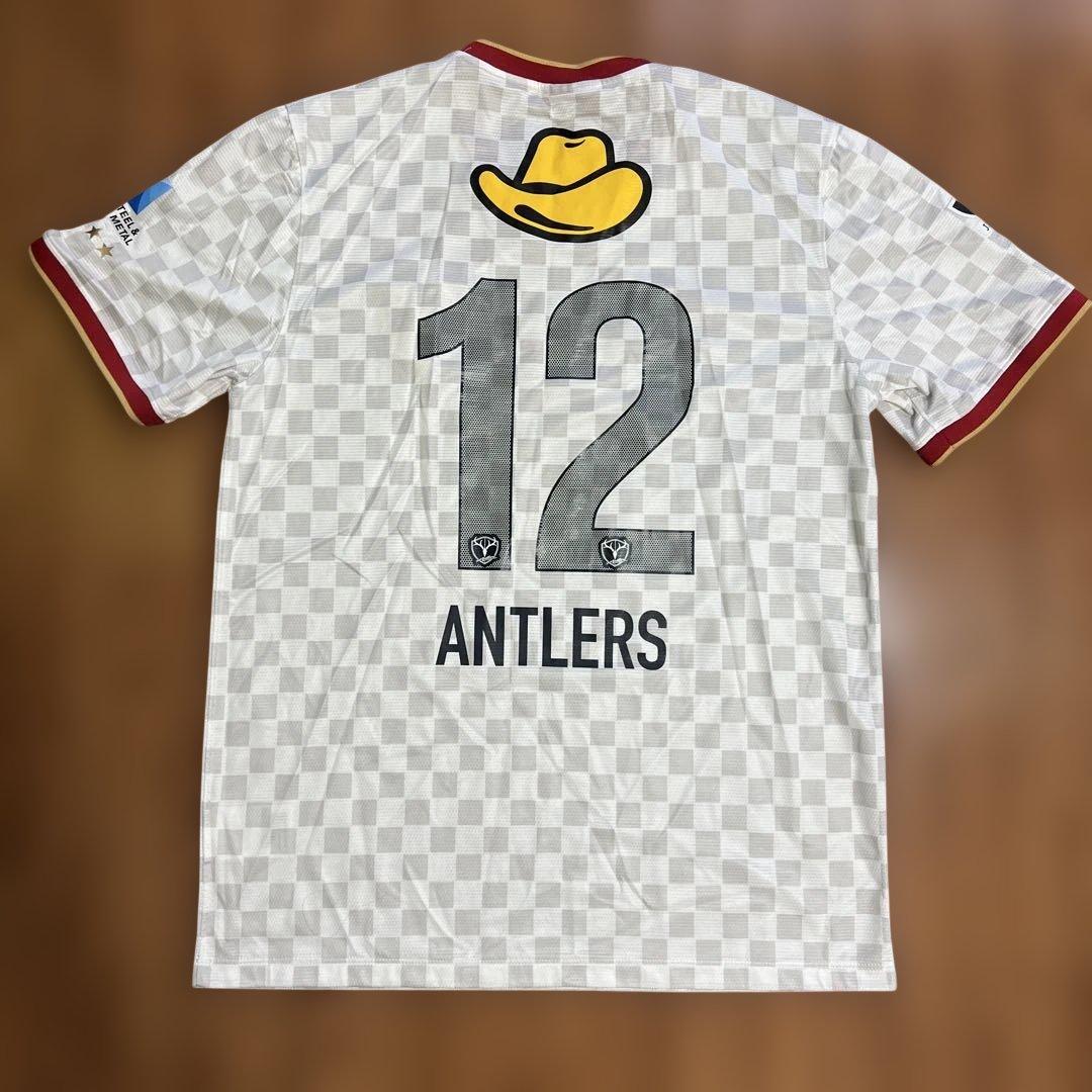 鹿島アントラーズアウェイサッカーユニフォームナイキXLサイズJリーグ