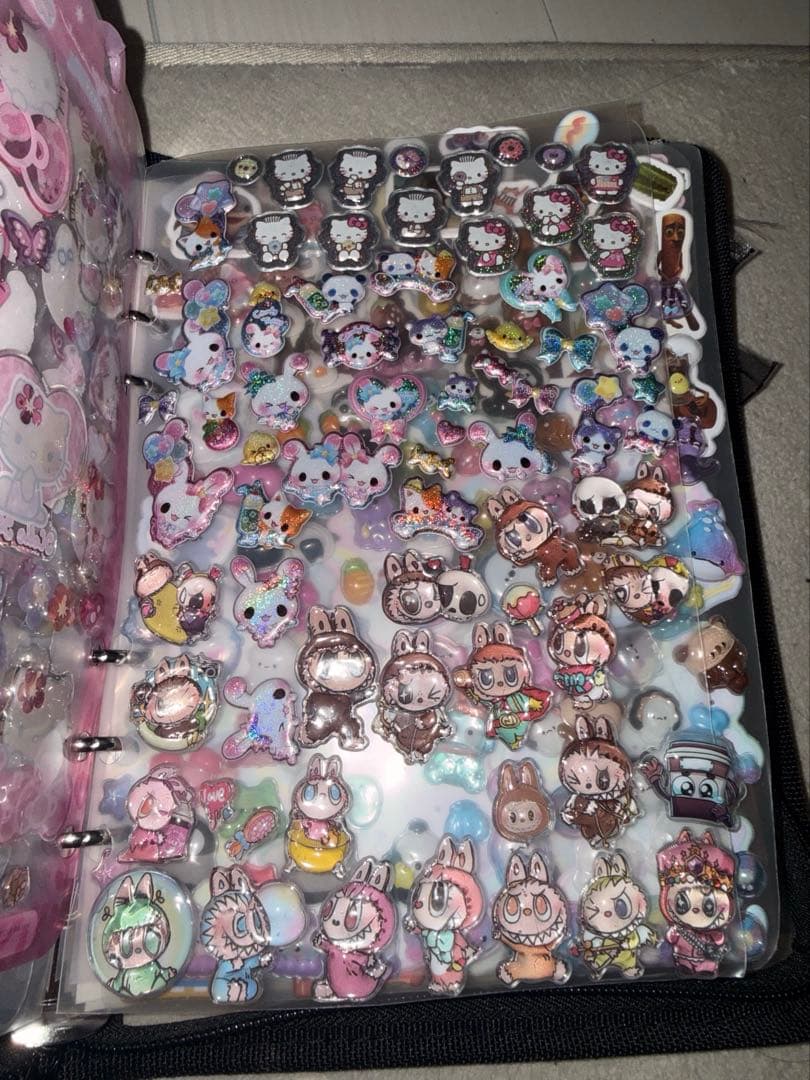 A 5 シール帳　完成品　ボンボンドロップシール　など