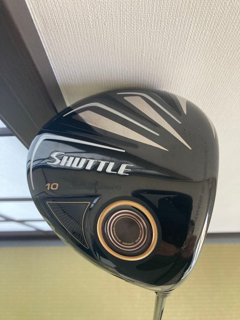 SHUTTLE ドライバー 10度 ブラック