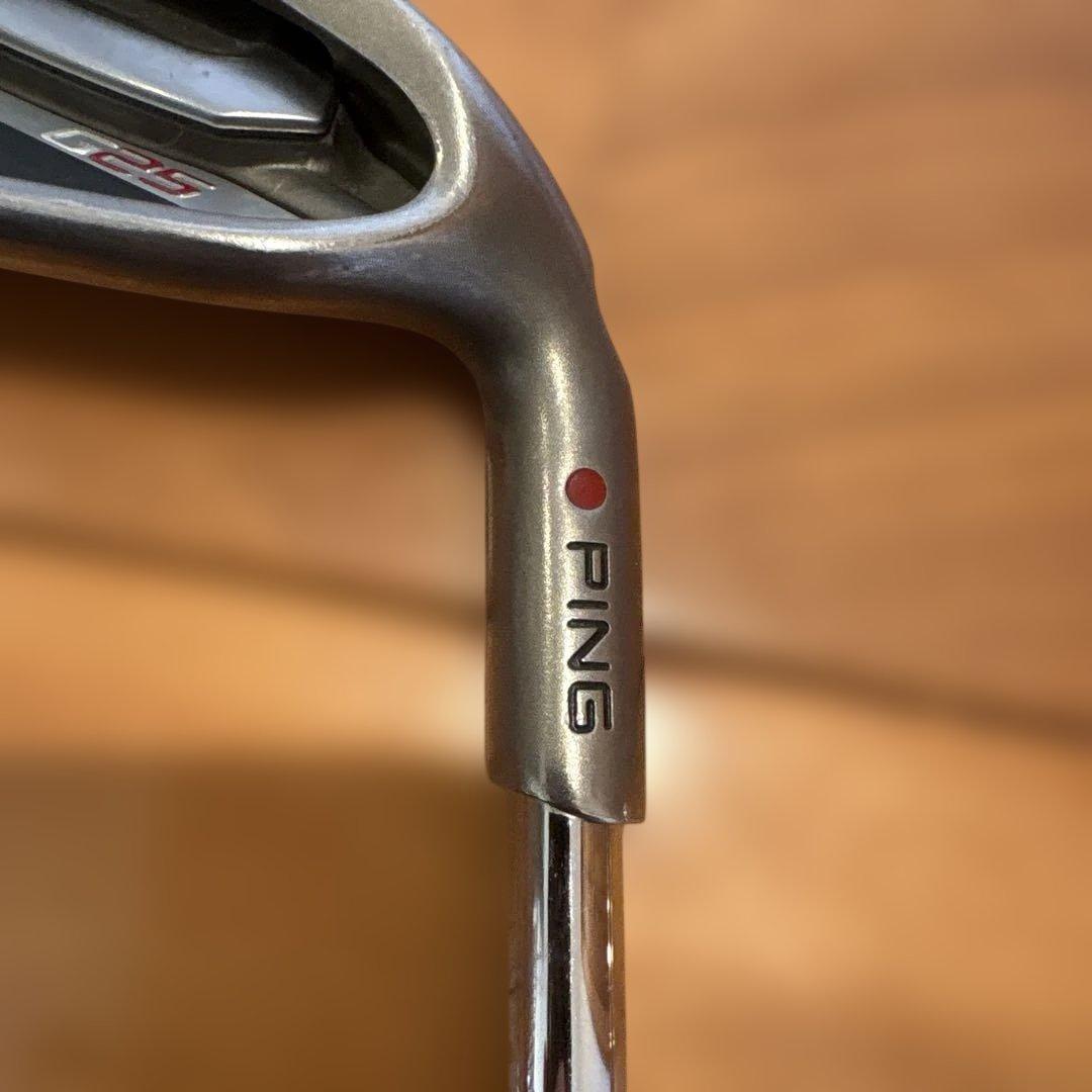 名器 PING G25 アイアン 5〜L 9本 赤 スチール S