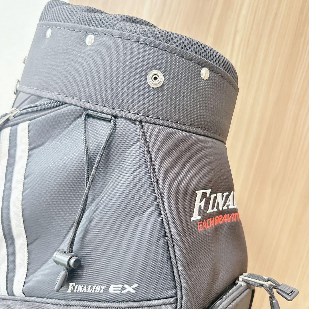 美品 ミズノ キャディバッグ FINALIST 9.5型 7分割 ブラック 軽量