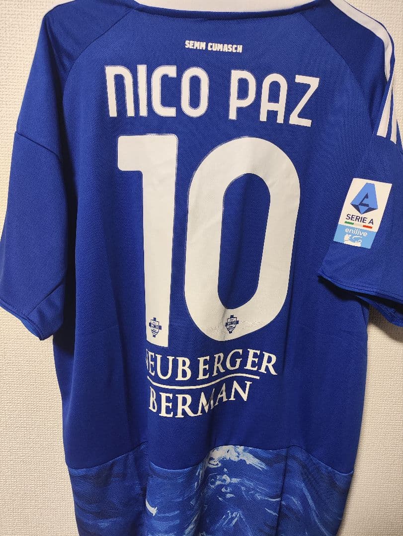 Como FC ホーム 25-26 Nico Paz 10