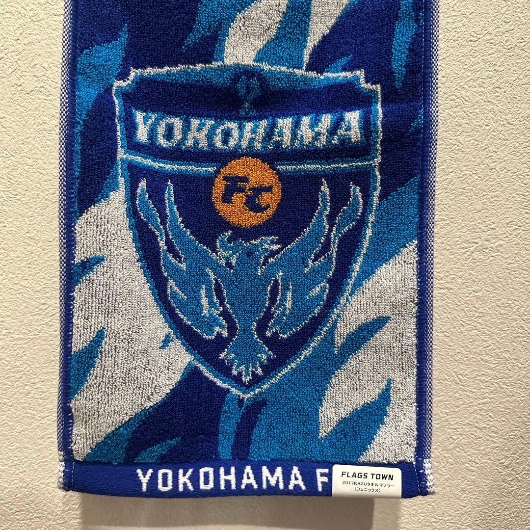 三浦知良　サイン入りカード　横浜FC 2017 記念Tシャツ タオマフ　セット