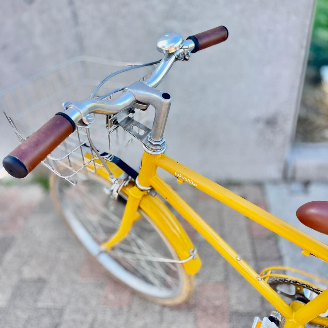 美品 トーキョーバイク ジュニア 20インチ 整備済 キッズバイク イエロー