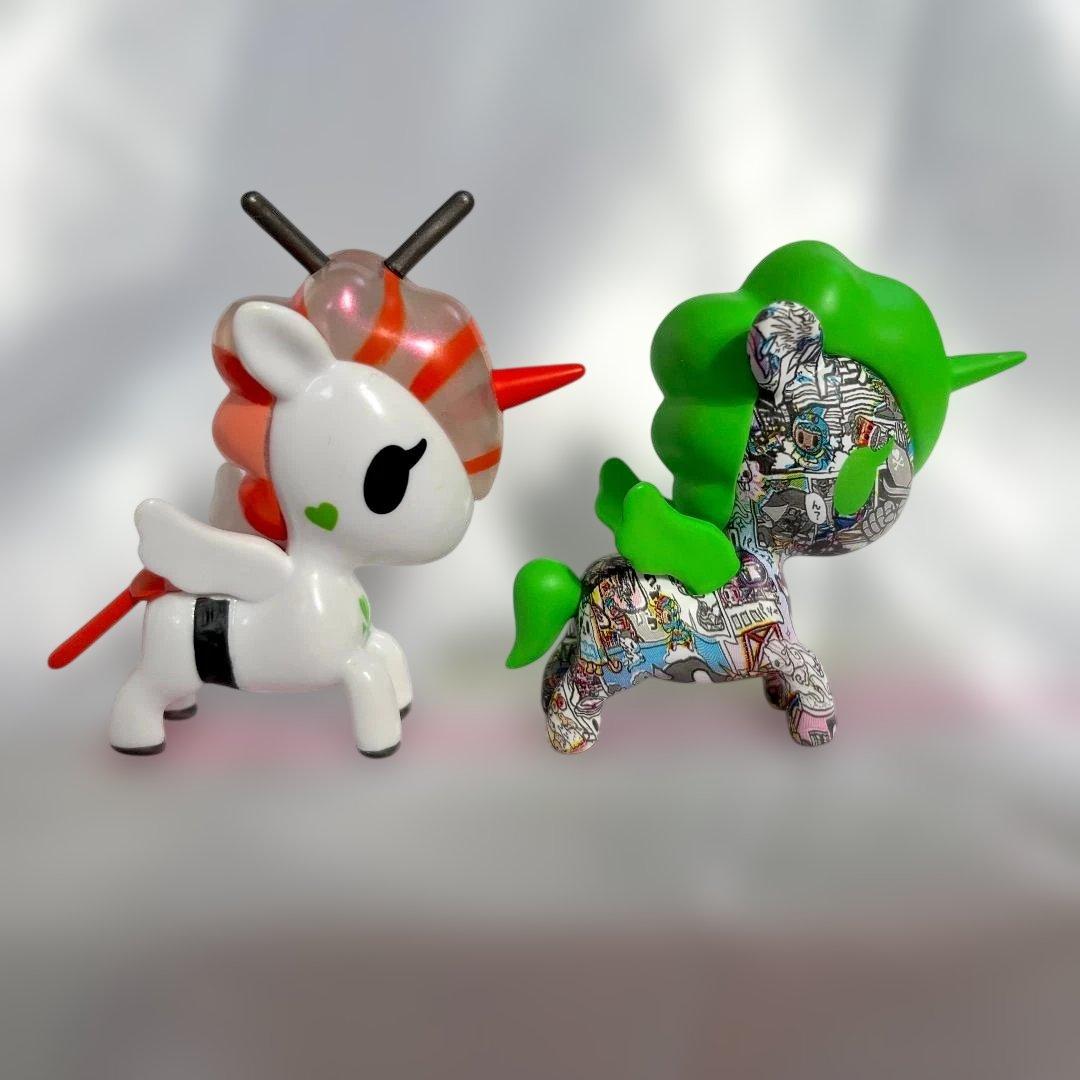 Tokidoki トキドキ ユニコーン 人魚 ユニコルノ可愛いフィギュア セット