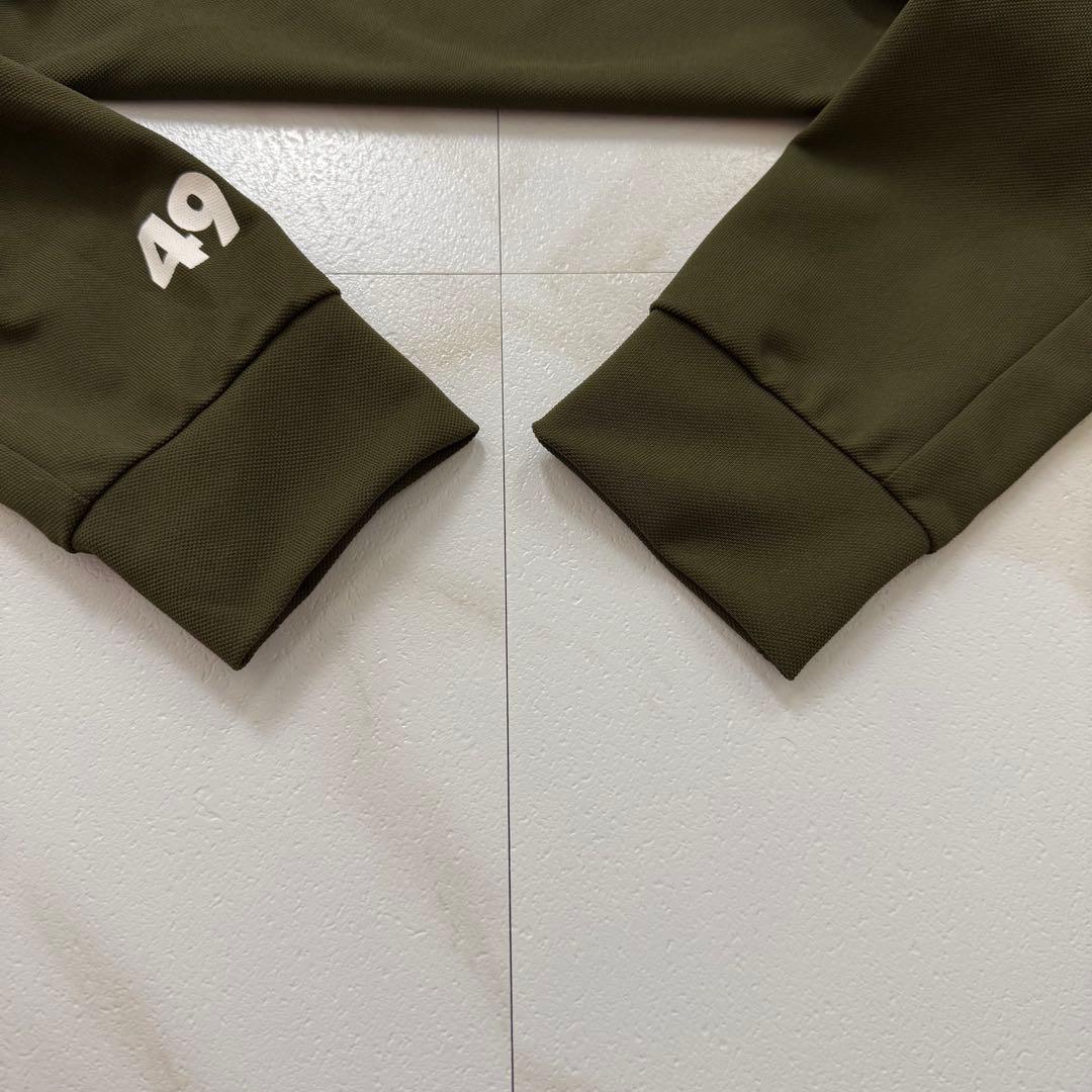【未使用✨】TFW49 COLLAR LESS LS POLO 長袖 カーキ