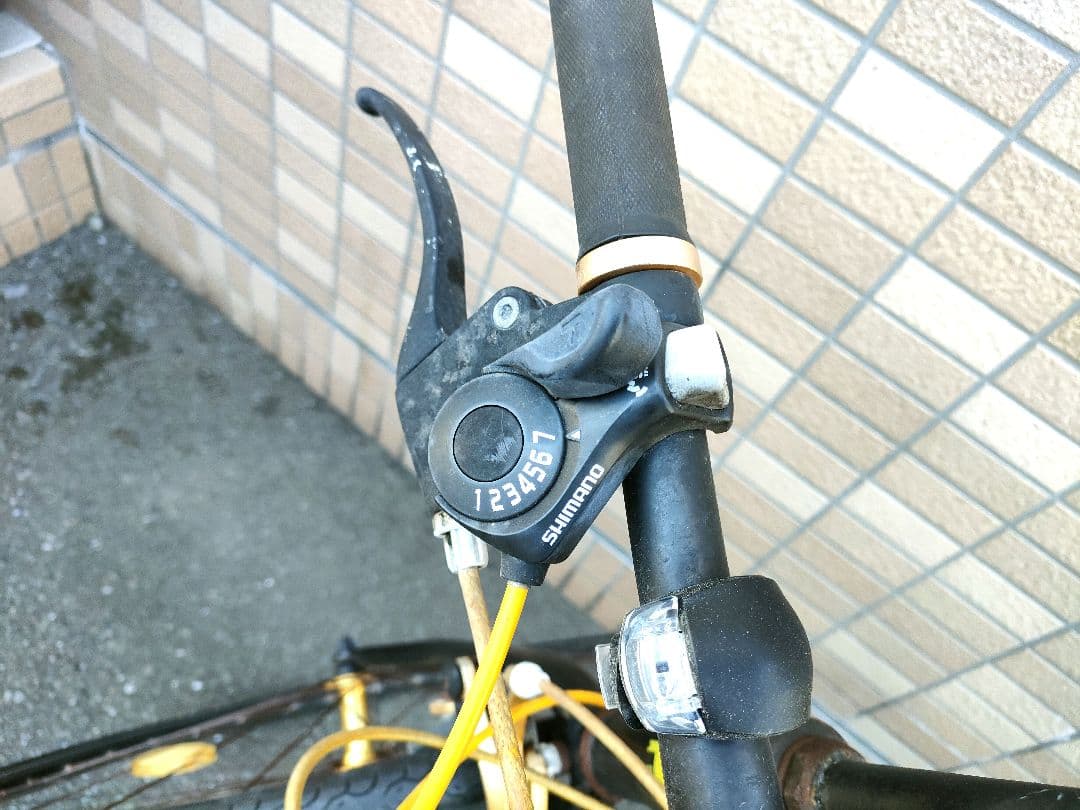 シマノ7段変速 クロスバイク 軽量アルミフレーム 福岡市内周辺限定配送