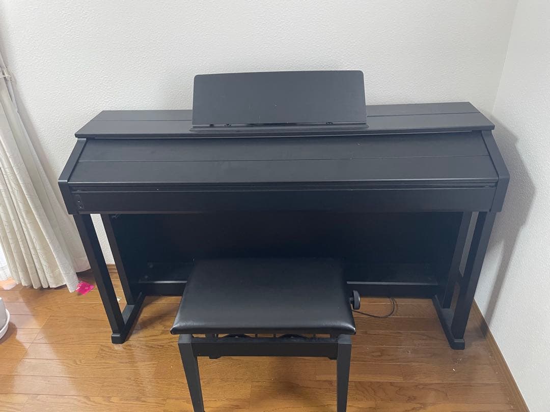 AP-460 電子ピアノ 黒 椅子付き