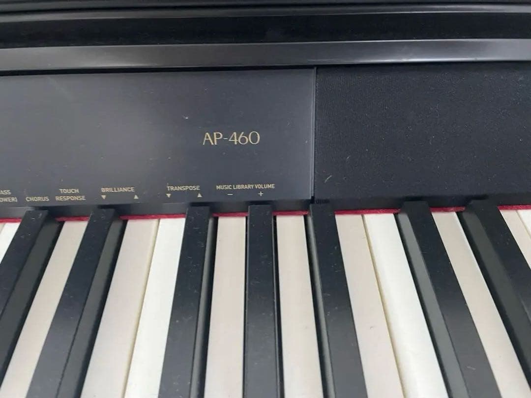AP-460 電子ピアノ 黒 椅子付き