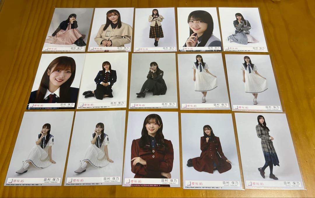 櫻坂46 田村保乃　生写真　44枚　まとめ売り