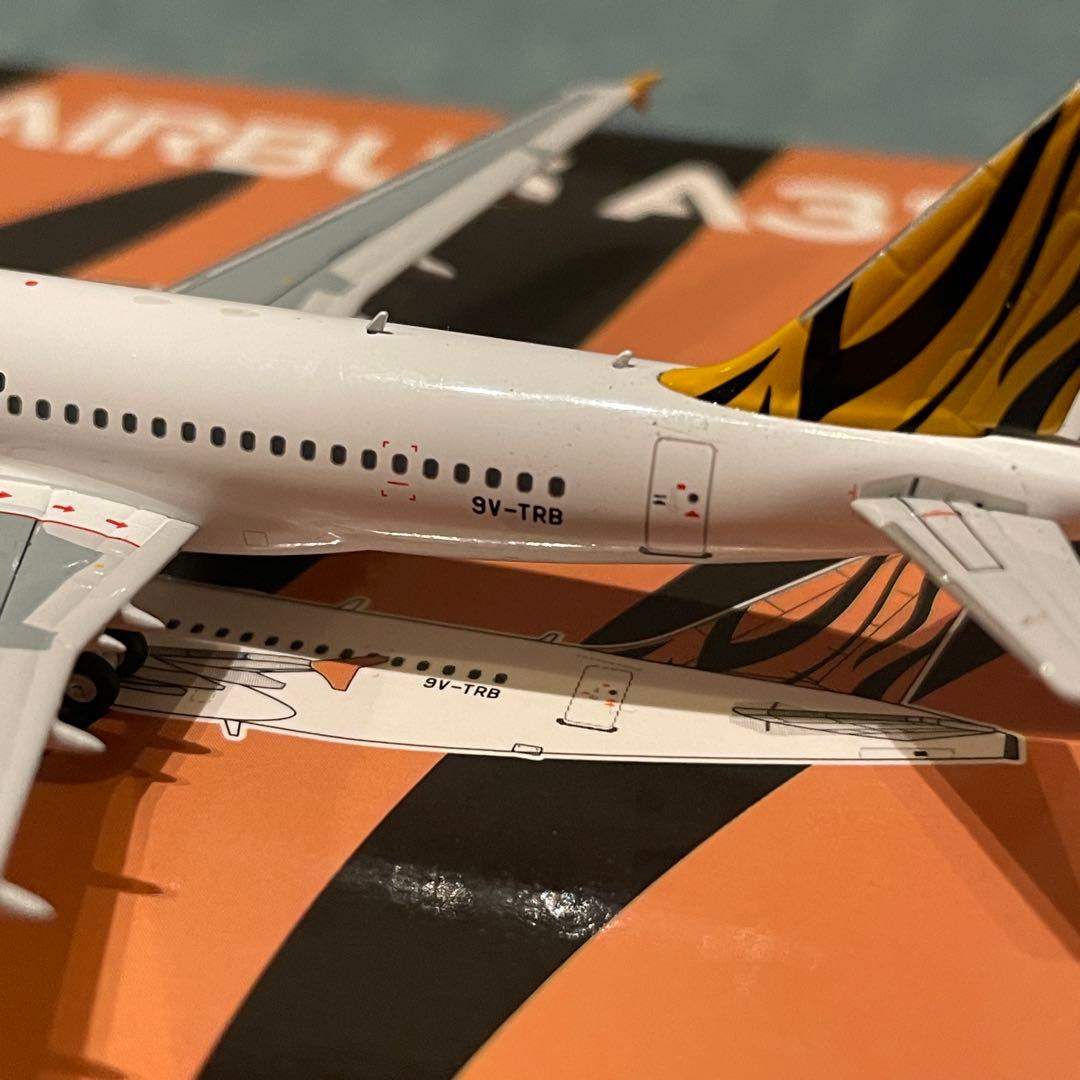 tigerair タイガーエア台湾 A319 エアーバス NG 1:400