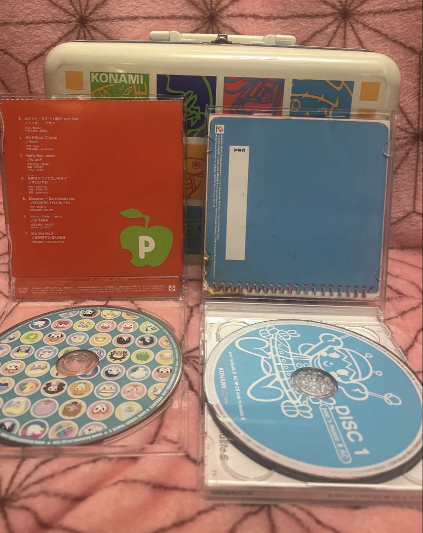 【非売品あり】ポップンミュージック CDセット・缶バッジ・ビデオクリップ