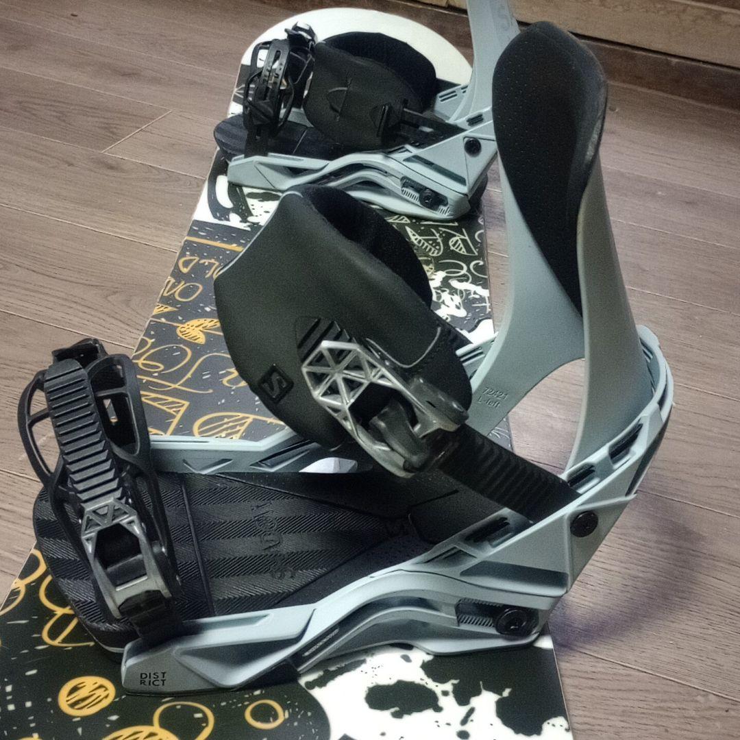高身長向け！　FTWO　SALOMON　スノーボードセット　159cm　グラトリ