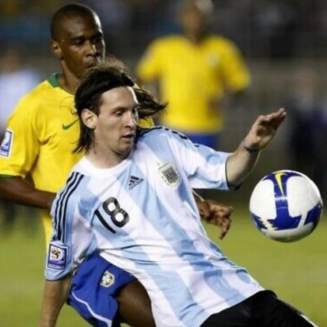 ウェア 07/08 Messi Argentina National Uniform