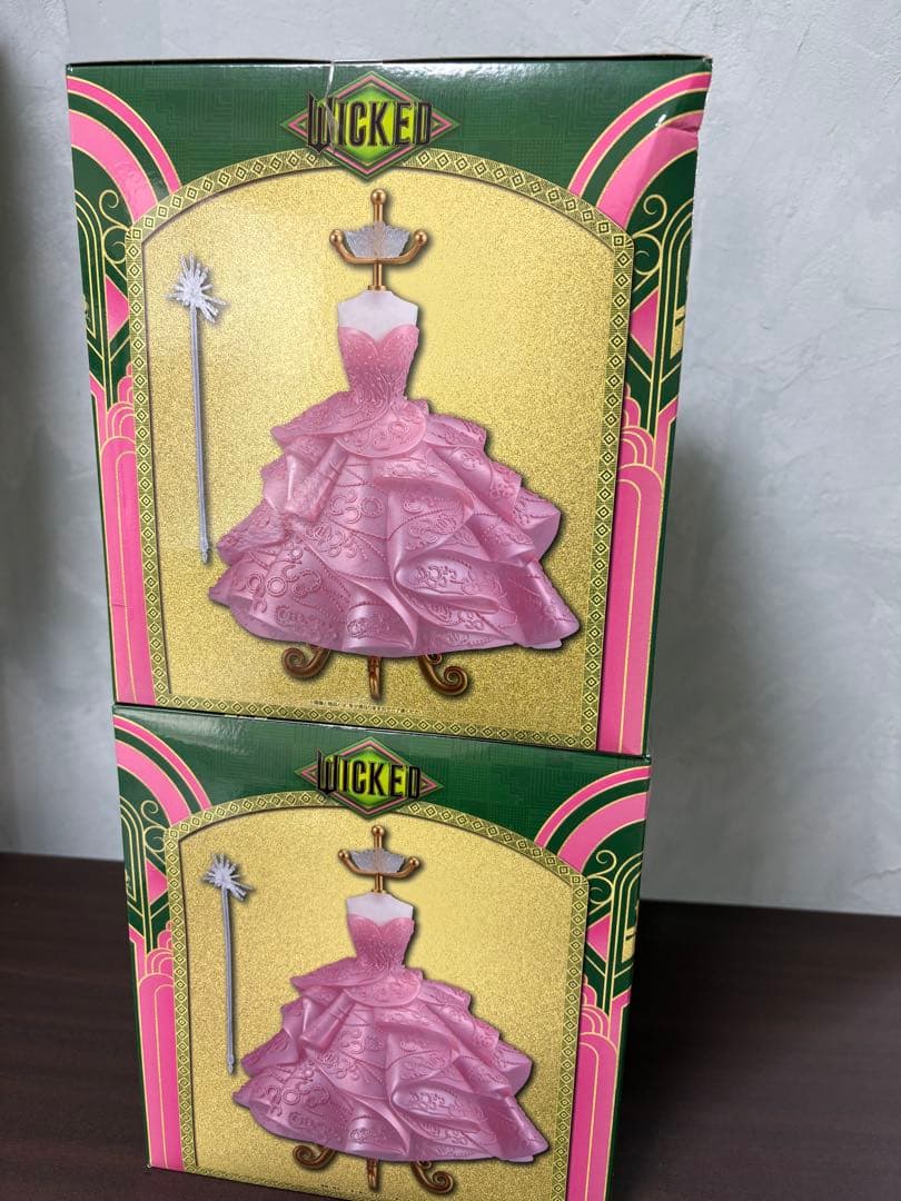 【2個】1番くじ　ウィキッド　アクセサリートルソーグリンダ　おまけ付き