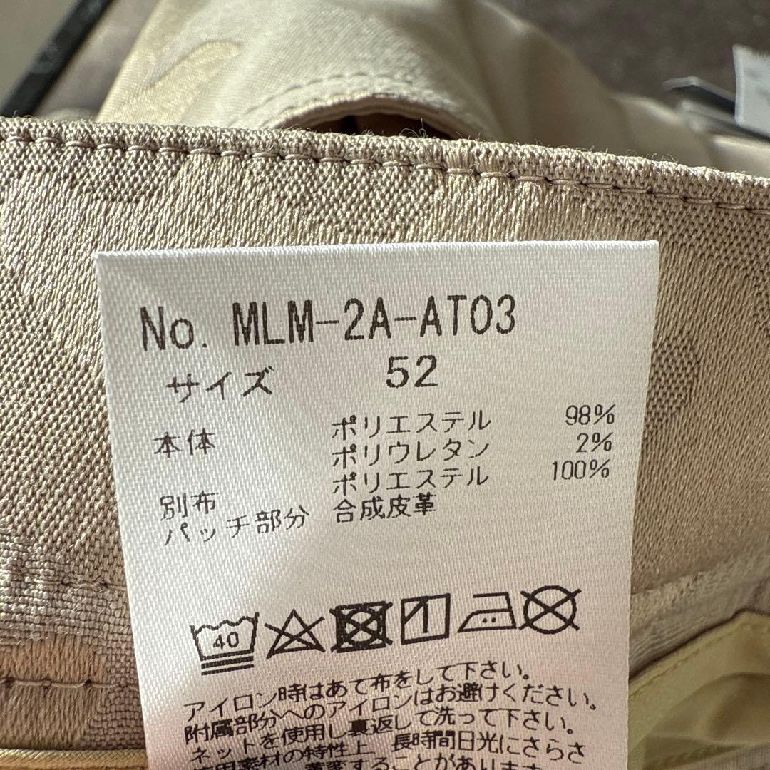 MARK&LONA ゴルフパンツ　52 新品未使用タグ付