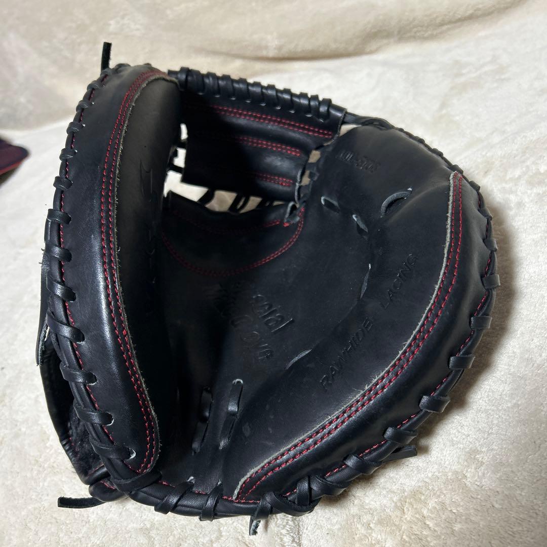 超美品！ＳＳＫ軟式 少年野球 捕手用キャッチャーミット
