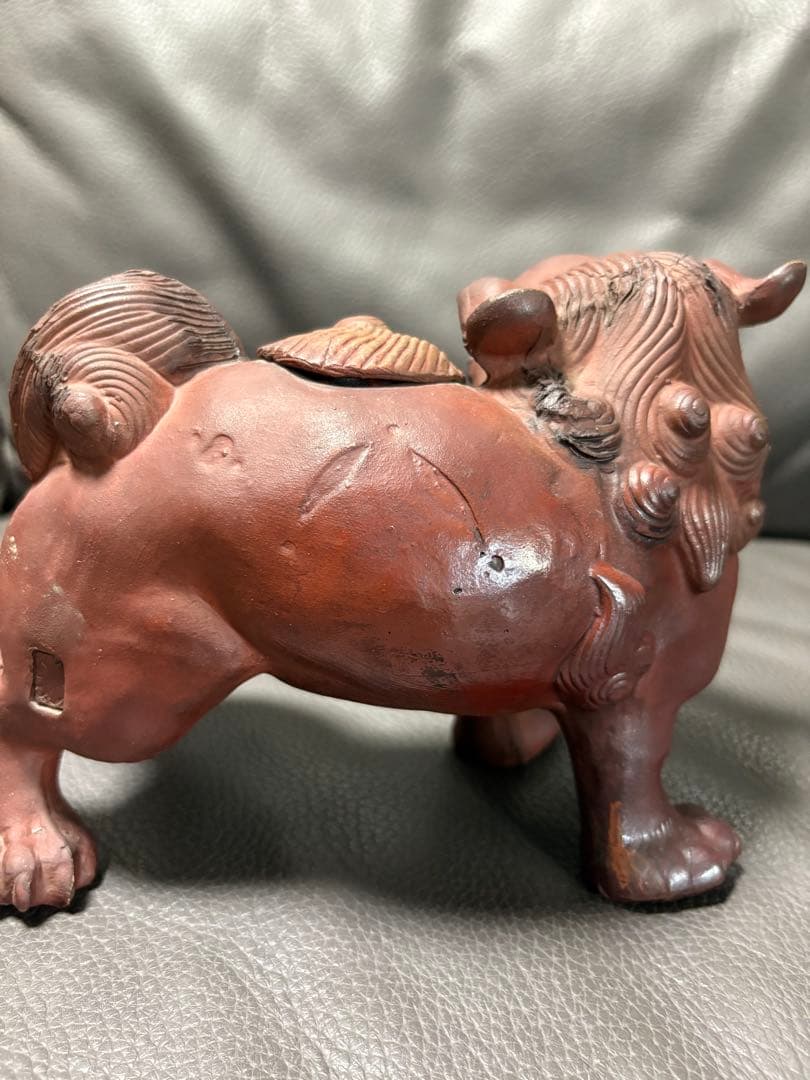 獅子　置物