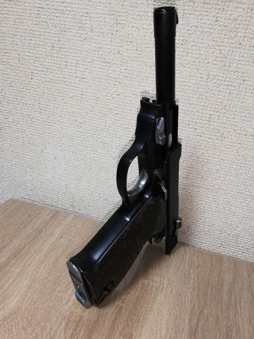 期間限定⭐マルゼン ワルサーP38 ac41ブラック 再販ガスブロ⭐箱取説有