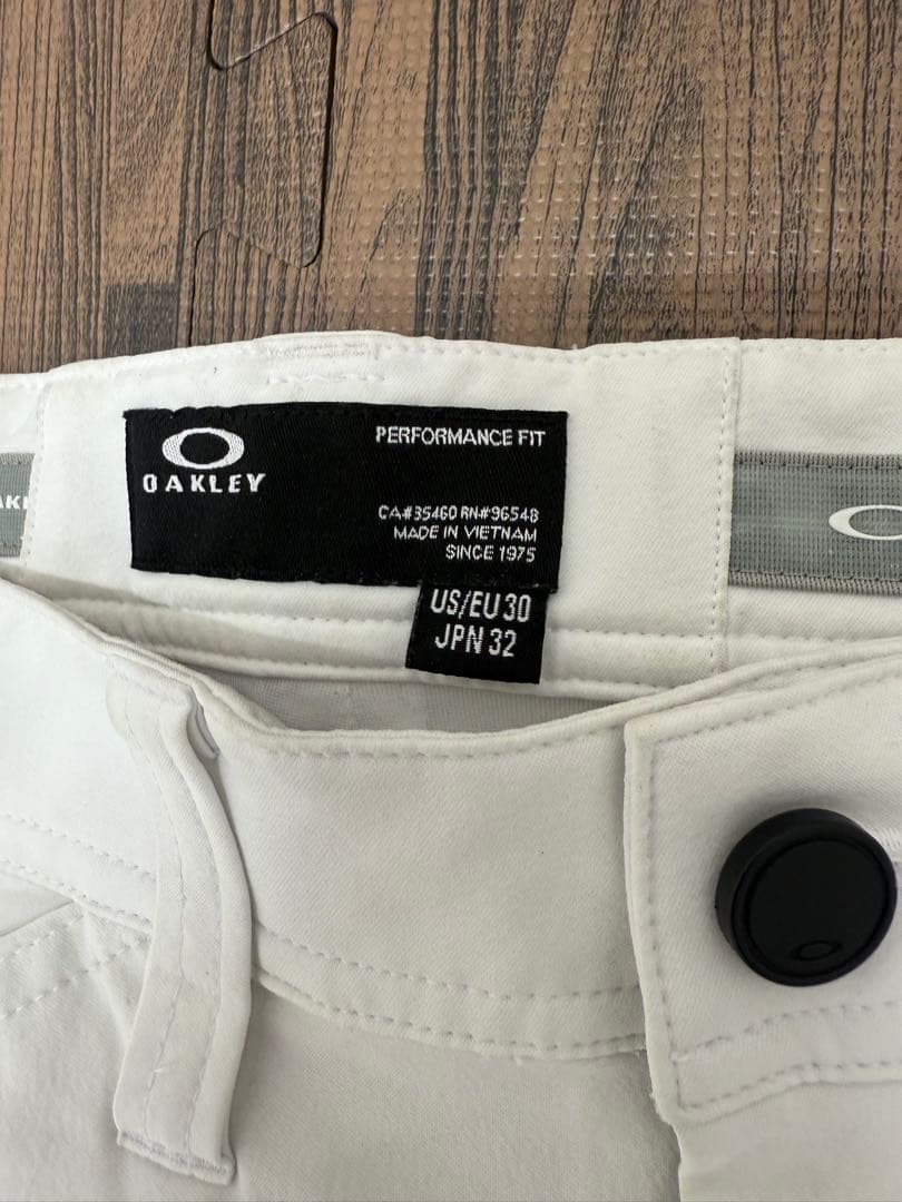 Oakley ジャケットとパンツセット　上下　白　M ゴルフ