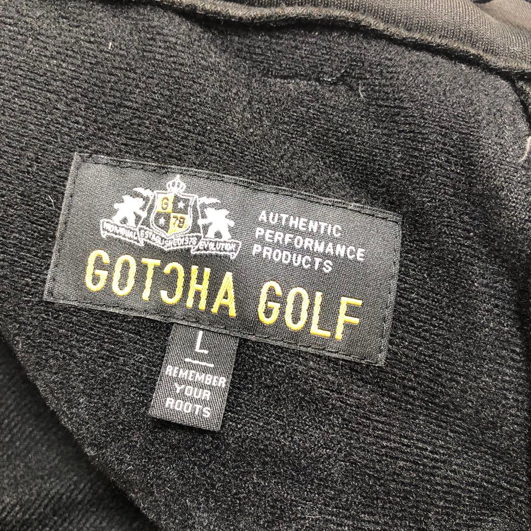 未使用ガチャ　ゴルフ　ダウン　パンツ　gotcha GOLF 黒