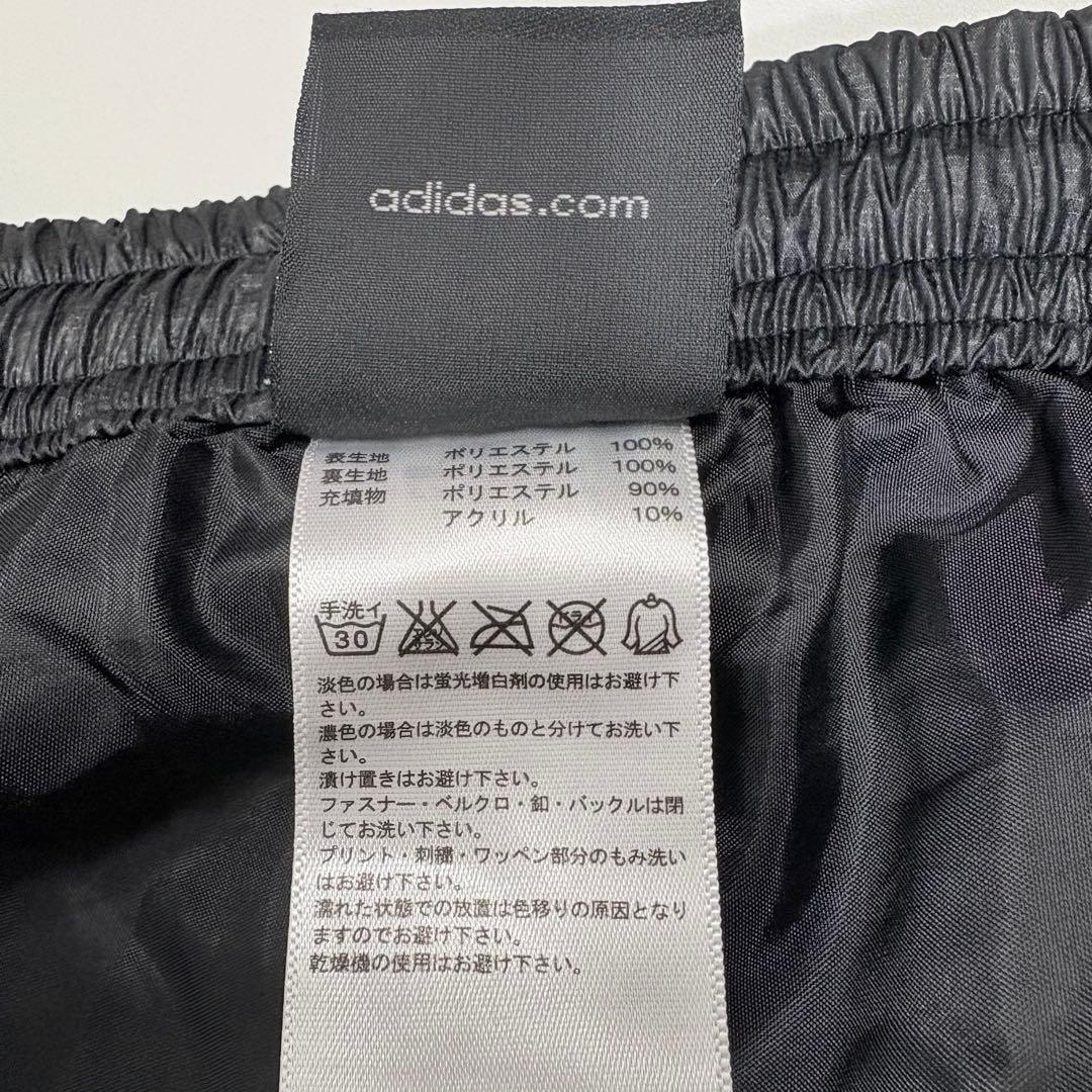 adidas アディダス ナイロンセットアップ 上下セット ブラック O