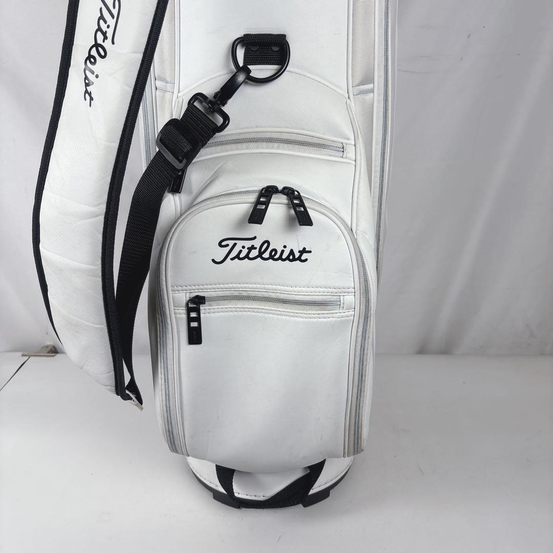 タイトリスト Titleist キャディバッグ ゴルフバッグ 5分割 ホワイト