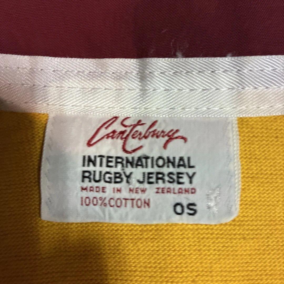 Canterbury Rugby 70s 80s ラガシャツ