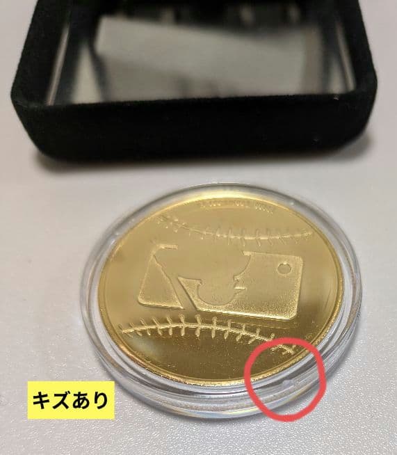 大谷翔平　2023 ALホームラン王 44号　記念 ゴールド　エンゼルス