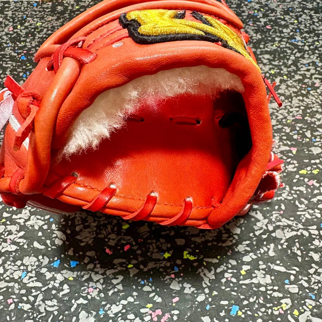ハイゴールド 日本製 硬式用 グローブ 心極 投手用 ジュテルレザー FAレザー