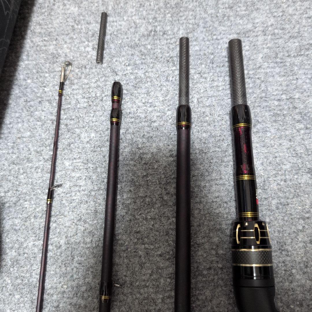 ワールドモンスターWMCC-654M MGS ルアーロッド 6'5\" ジャンク品