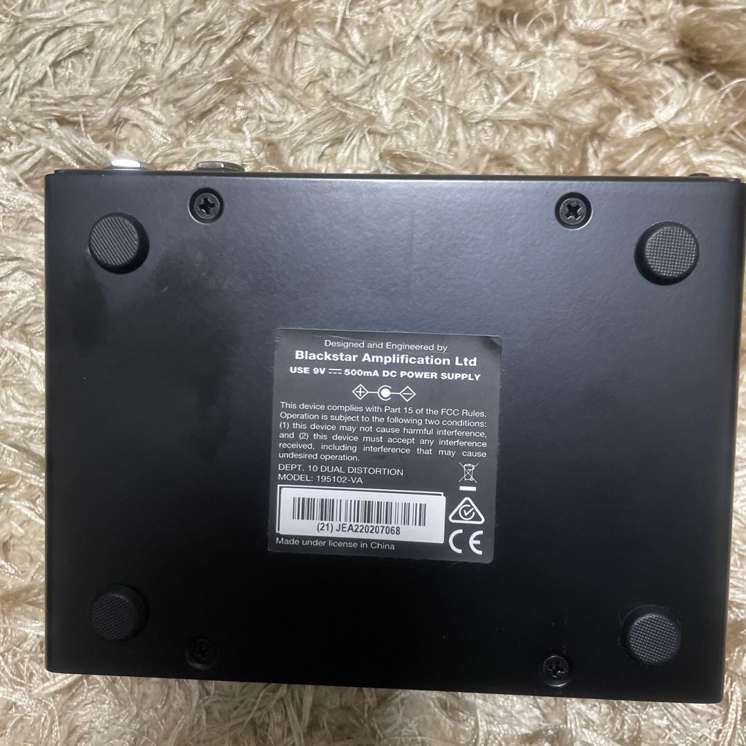 ギター blackstar DEPT.10 DUAL DISTORTION