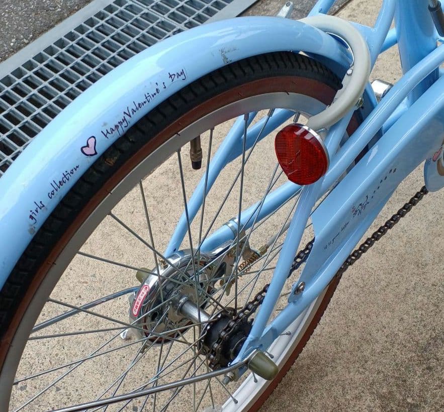 【千葉県引取限定】自転車　子供用 20インチ　 水色