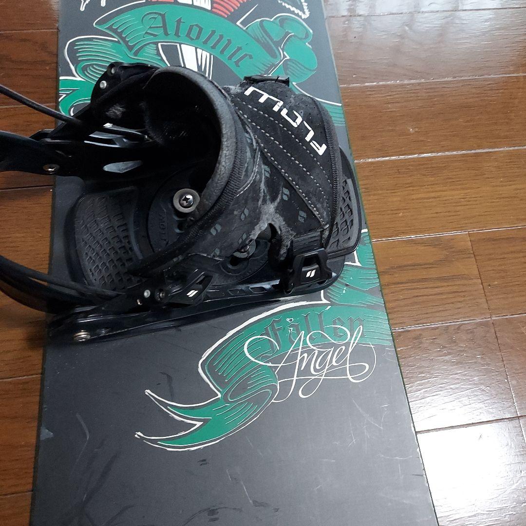 ATOMICスノーボード148cm FLOWバインディングセット