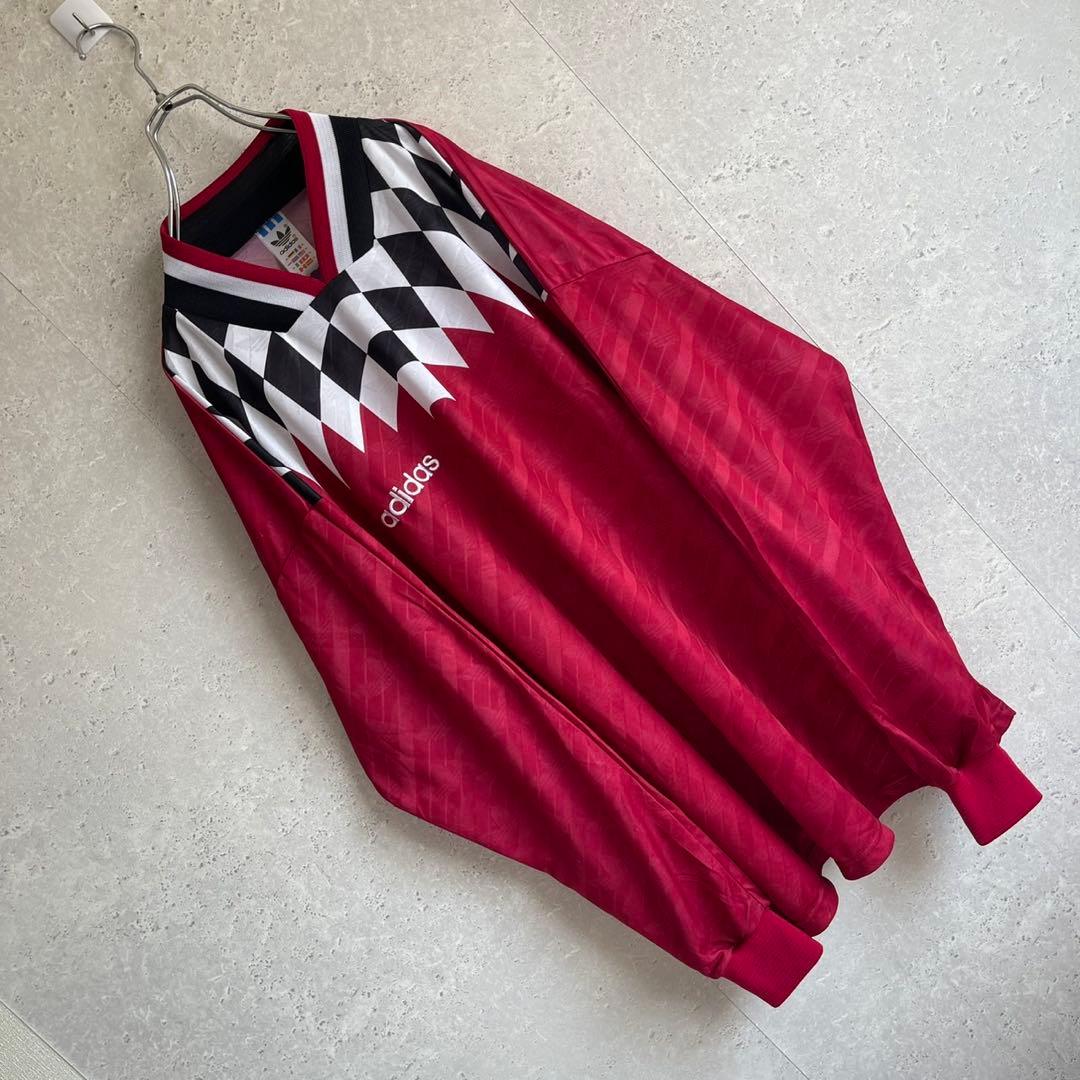 90s adidas サッカー ジョージア代表 長袖 ユニフォームサッカーシャツ