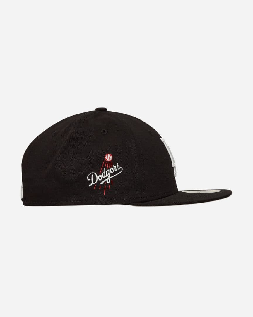 ニューエラ NEW ERA 海外モデル 59fifty 黒 LAドジャース 新品